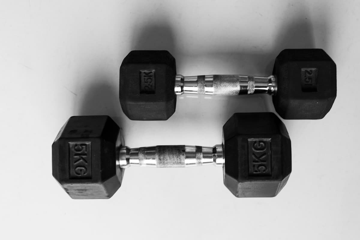 Kore PVC 20kg Home Gym Set with Dumbbell Rods